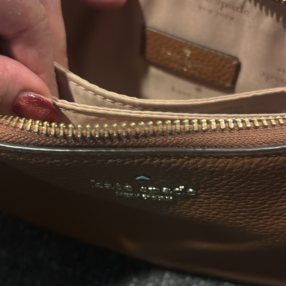 kate spade Tan Leather Crossbody Bag - Picture 3 of 3